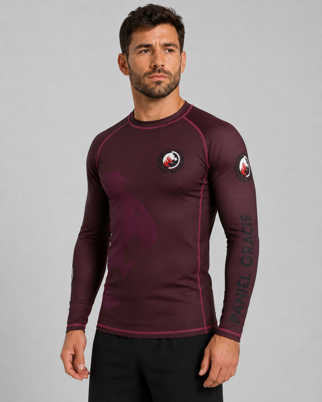 Purple Daniel Gracie Ranked Rashguard by Jungju