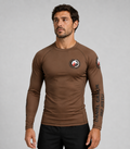 Brown Daniel Gracie Ranked Rashguard by Jungju