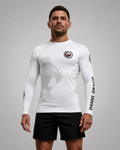 White Daniel Gracie Ranked Rashguard by Jungju