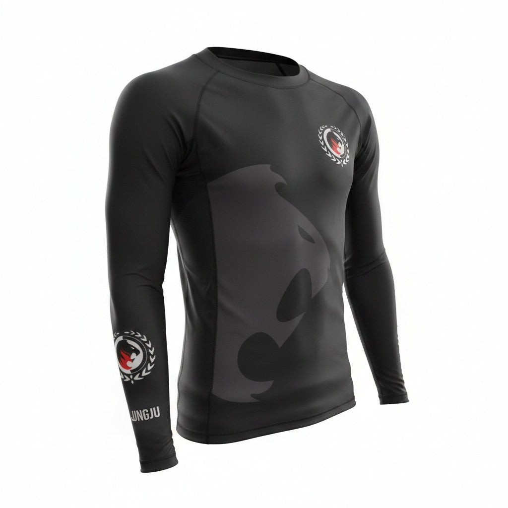Black Daniel Gracie Ranked Rashguard by Jungju