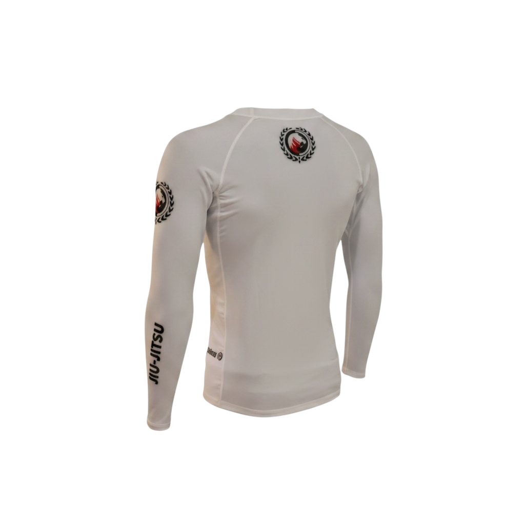 White Daniel Gracie Ranked Rashguard by Jungju