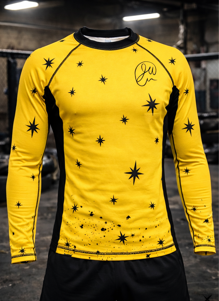 Team Wells Rashguard Youth Winner's Gold