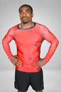 Team Wells Rashguard Sanguine Red
