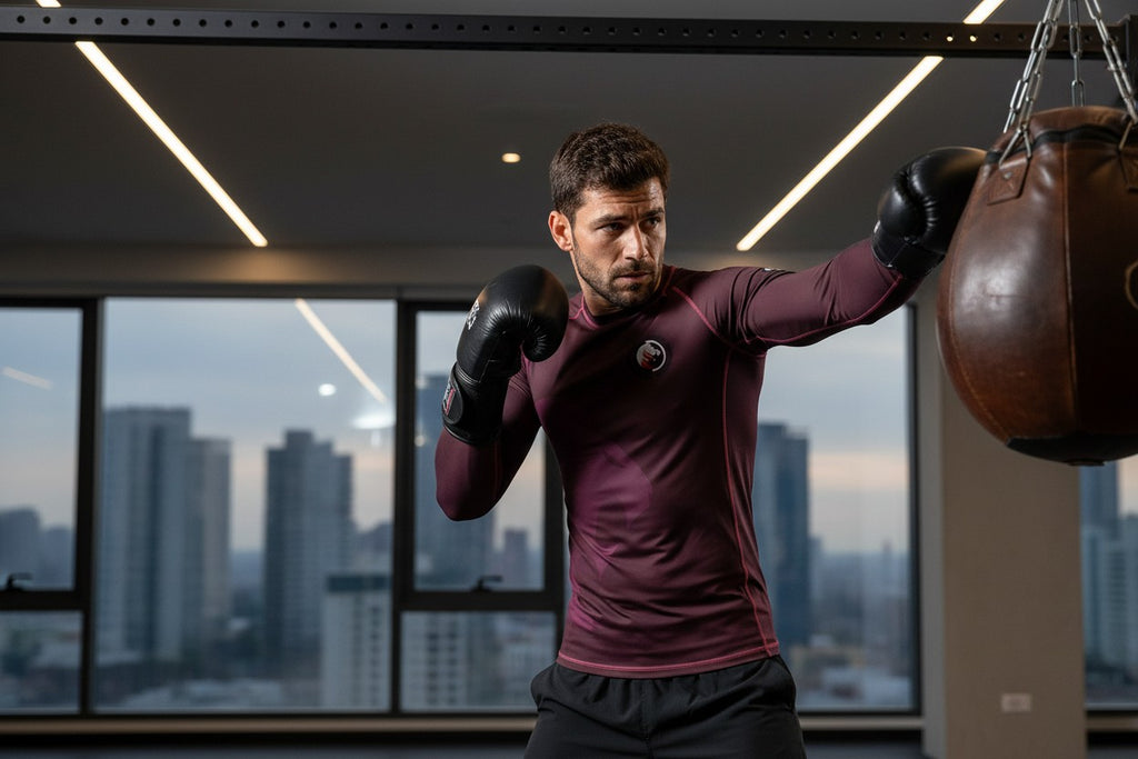 Purple Daniel Gracie Ranked Rashguard by Jungju